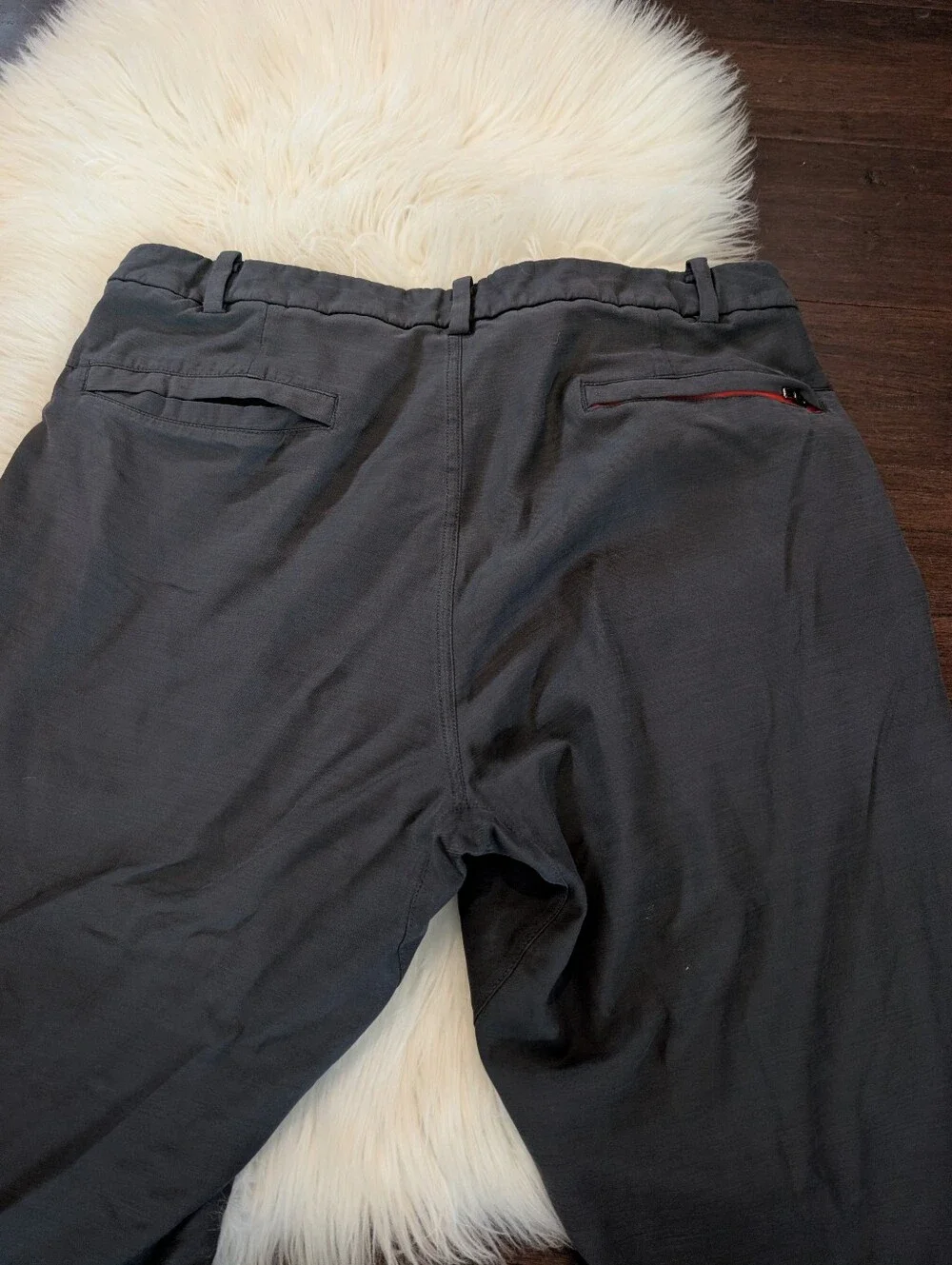 Lululemon Commission ABC Pants Men's 34 Grey Black E40416 Size 34 32